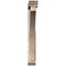 Ekena Millwork Thorton Traditional Smooth Bracket w/ Offset Brace, Douglas Fir, 5 1/2"W x 38"D x 44"H BKT0604X38X44THR01SDF - alternate 4